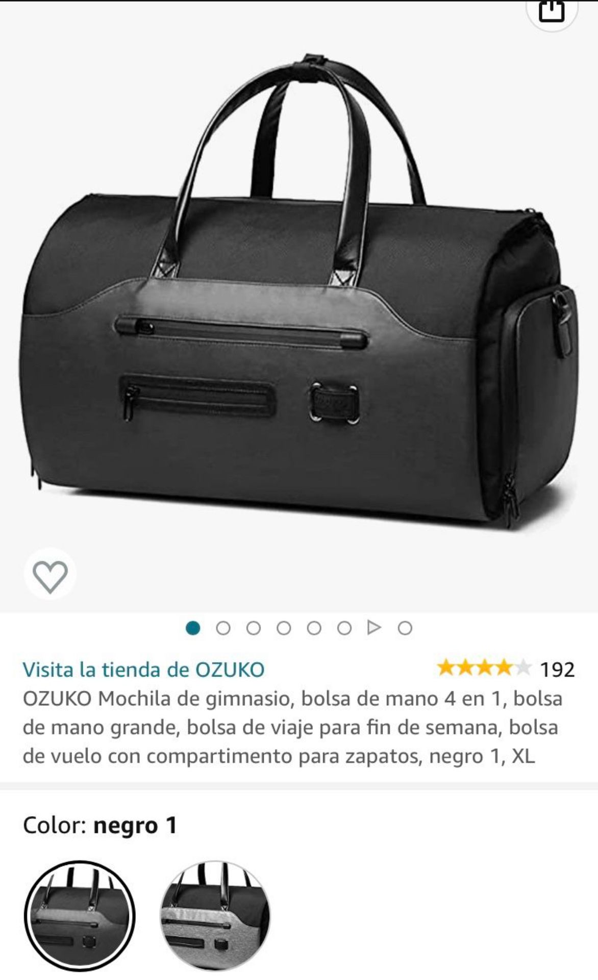 OZUKO Gym backpack,