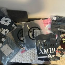 Hype Beast/ Designer Clothes (amiri,bape,Hellstar,purple)