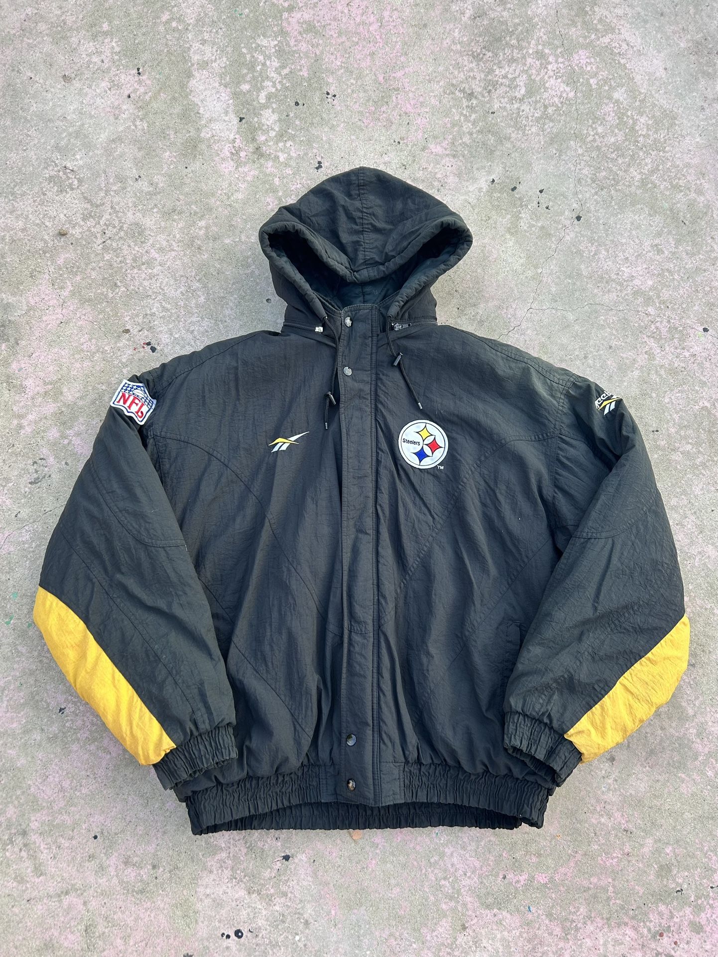 Vintage NFL Steelers Puffer Jacket