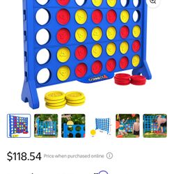 Giant Connect Four game