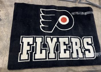 65”x45.5” Philadelphia Flyers Ice Hockey area rug p/u in Willow Grove or Jamison Pa