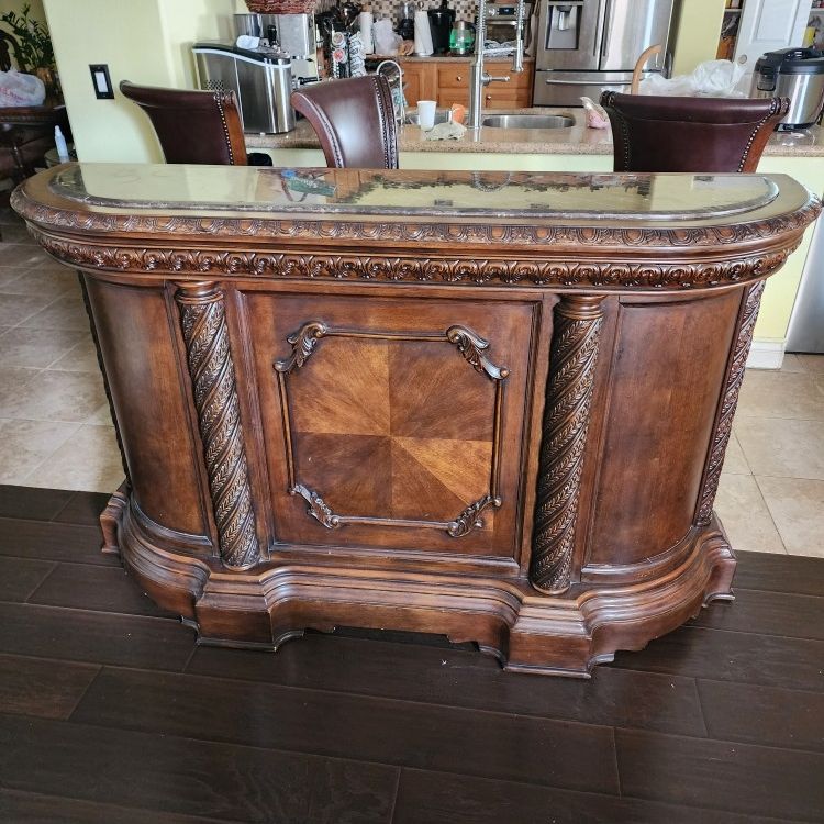 Ashley furniture north shore cheap bar