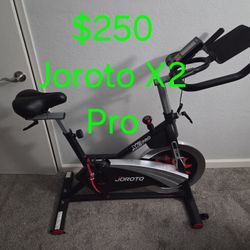 JOROTO X2 Pro Indoor Cycling Bike – Like New – Magnetic Resistance – Heavy Flywheel