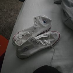 White Converse 