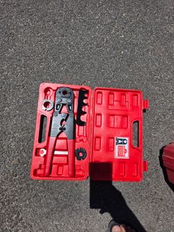 1/2 and 3/4 crimping tool kit