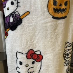 Hello Kitty Halloween Blanket 