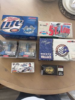 Rusty Wallace NASCAR 1:24 Cars Small Cars Pez Elvis Commemorative