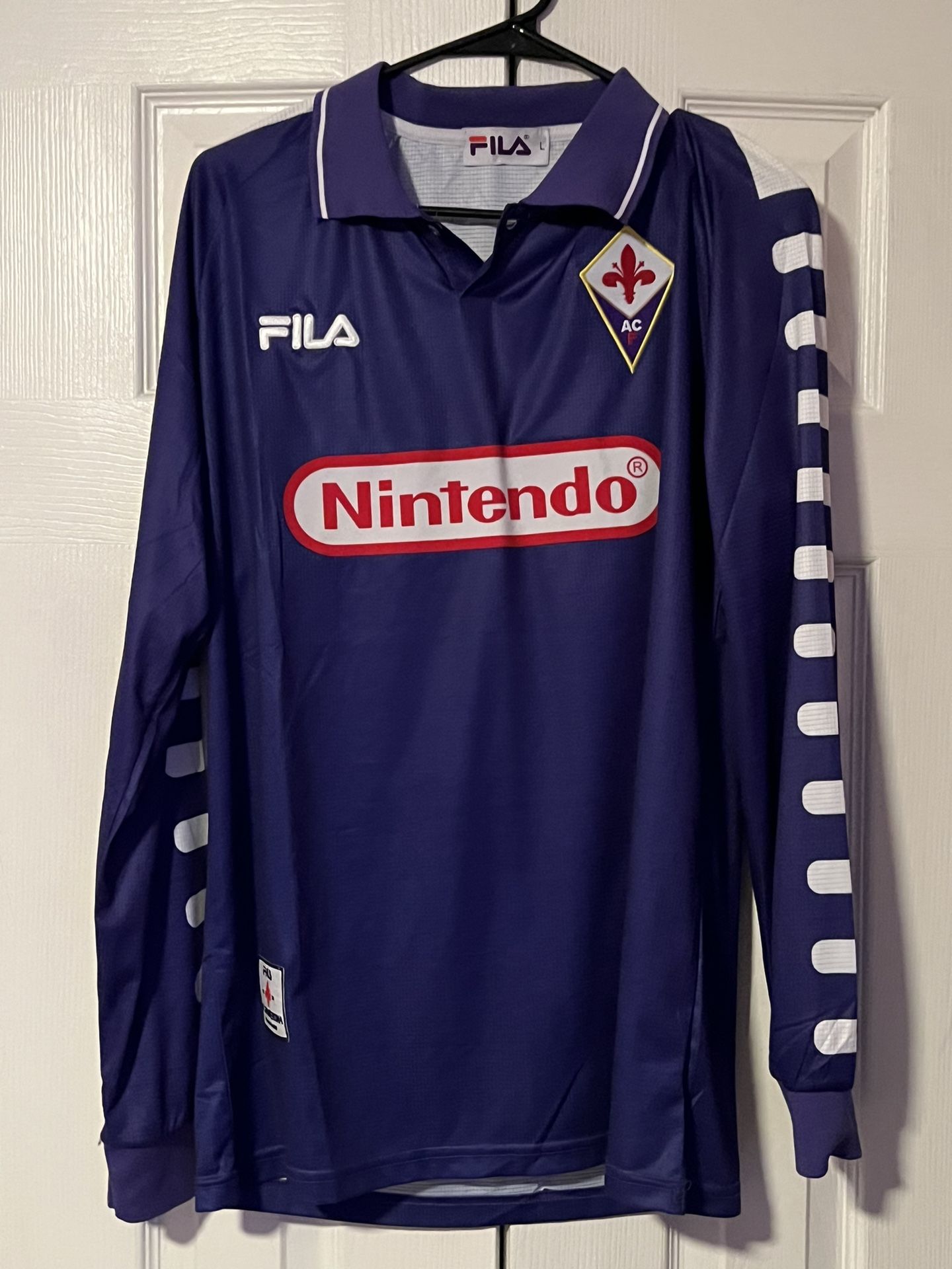 Nintendo Fila AC Batistuta Soccer Jersey