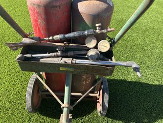 Cutting torch set