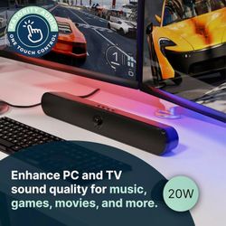 Bluetooth portable sound bar (PC/TV/Laptop)
