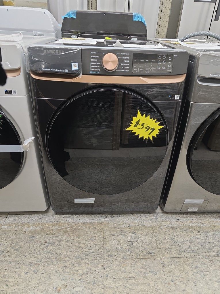 Samsung Front Load Washer Black