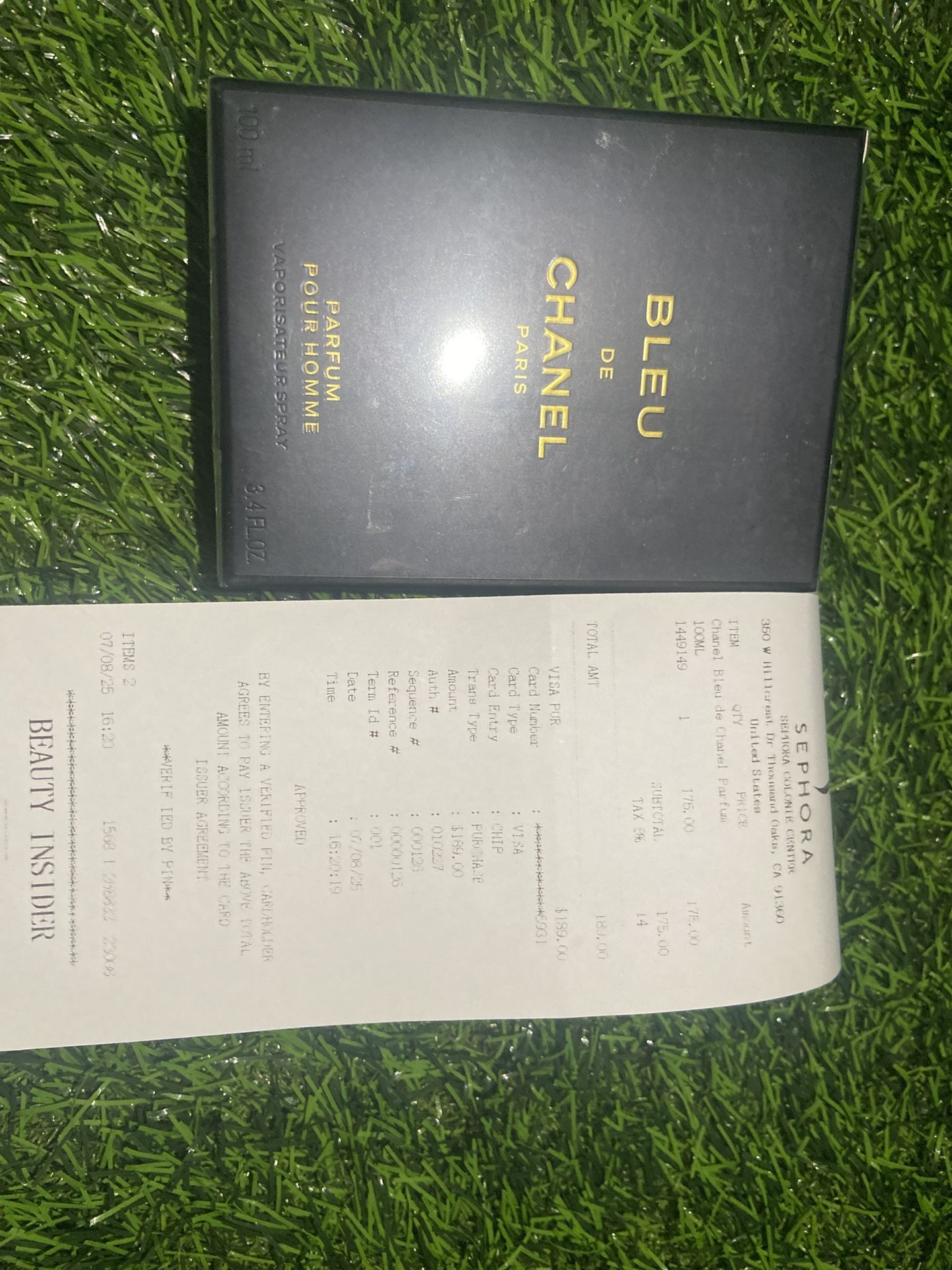 Bleu de Chanel Parfum – 3.4 oz (100 mL)