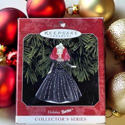 HALLMARK Keepsake Holiday BARBIE Christmas Ornament 1995 3rd in Series 