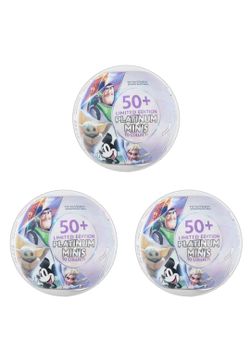 Disney 100 Platinum Minis ZURU Figures - Lot of 3 Sealed Blind Globes
