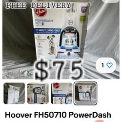 Hoover PowerDash Pet Compact Carpet Cleaner, FH50700, Blue