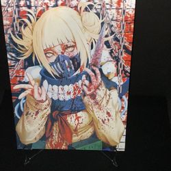 My Hero Academia Himiko Toga 3D Lenticular Anime Poster 