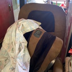 Massage Chair And Foot Stool
