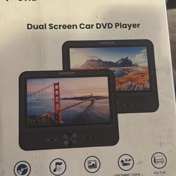 Never opened dual screen car DVD Player
