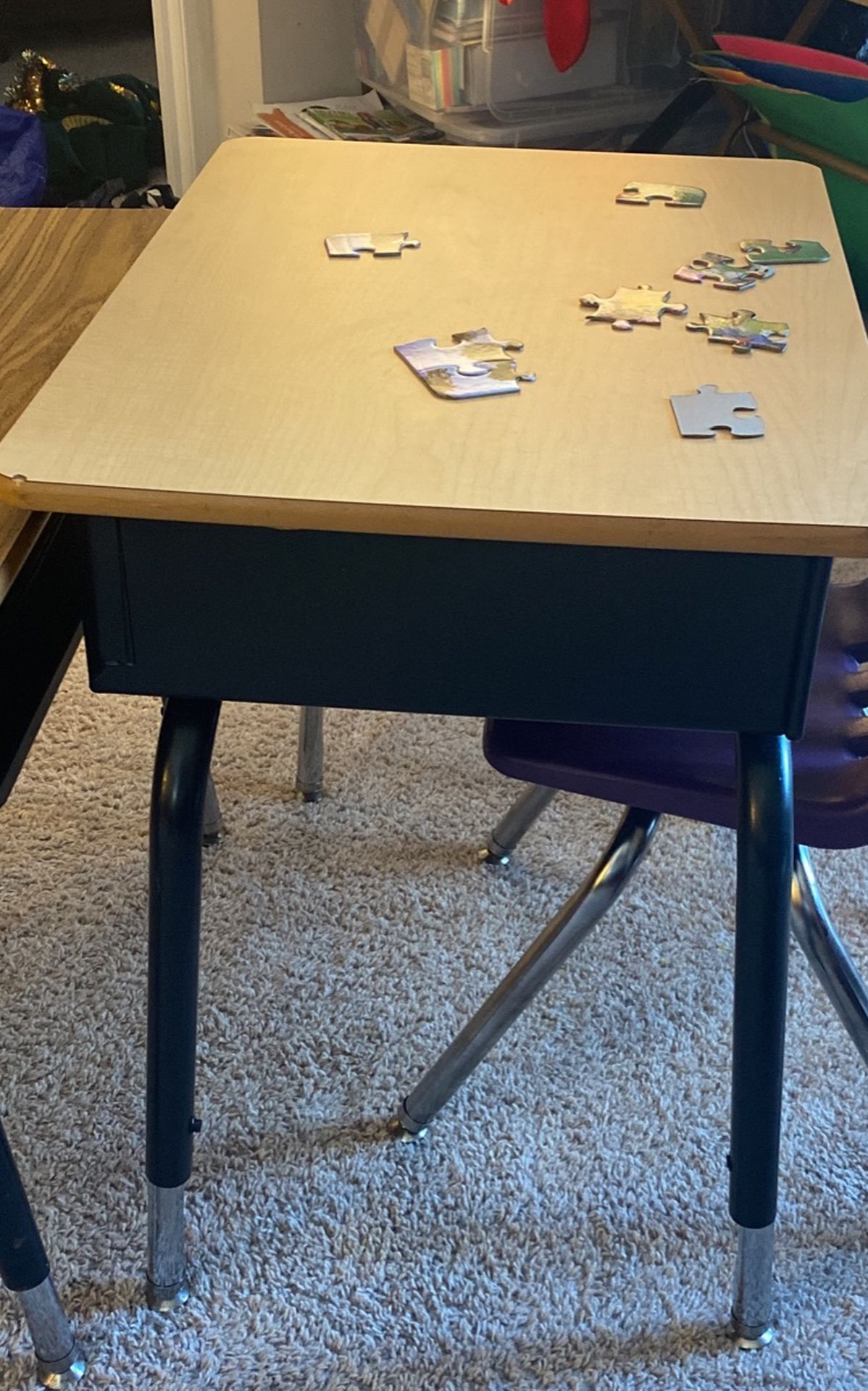 School Table With Chairs