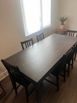 Dining table black