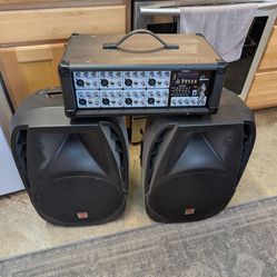 Rockville Portable PA system
