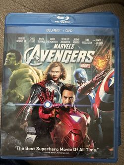 Marvels The Avengers Blu Ray