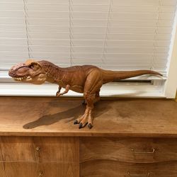 Mattel Jurassic World Super Colossal Tyrannosaurus T Rex Figure Huge Dinosaur