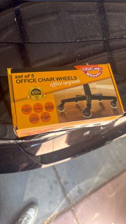 Office chair wheels