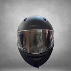 Sedici Full Face Motorcycle Helmet – Matte Black