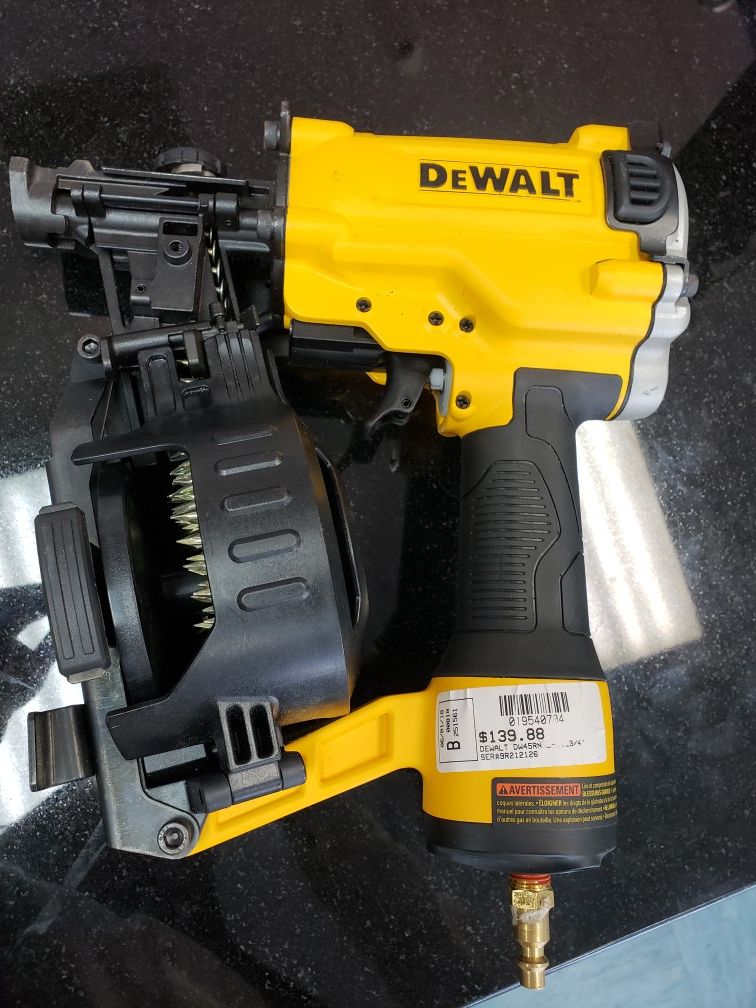 Dewalt Coil Roofing Nailer