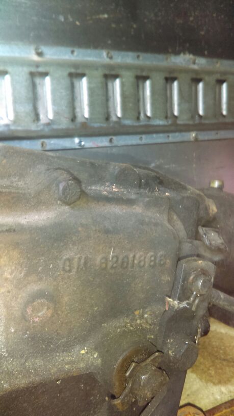 Saginaw 4 speed GM TRANSMISSION GM 6261886