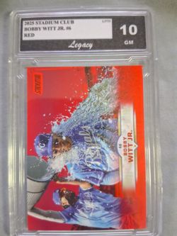 2025 topps Bobby witt Jr graded 10