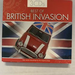 (3) - CD's - British Invasion  Excellent Condition 