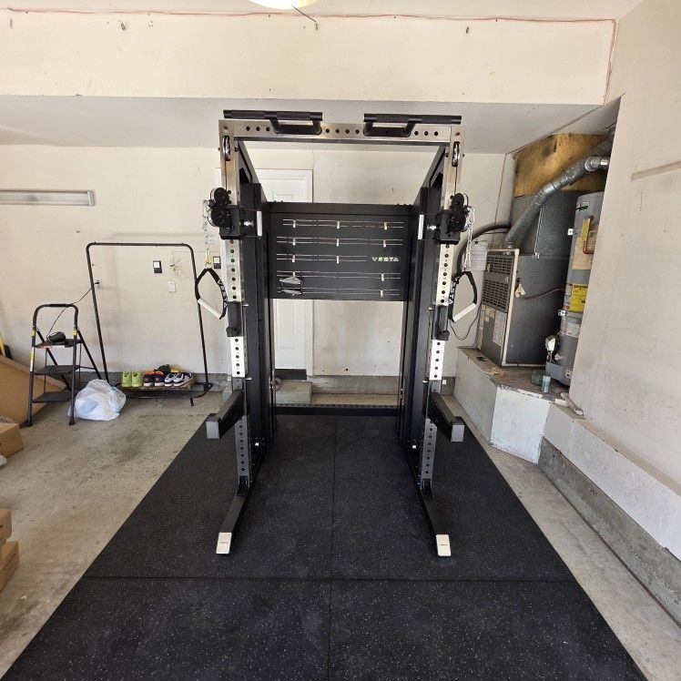 🔥NEW Vesta Pioneer 2in1 / Functional trainer / Squat Rack / 200lbs weight stack / Cable Machine / Gym Equipment / Commercial Grade/ FREE DELIVERY 🚛