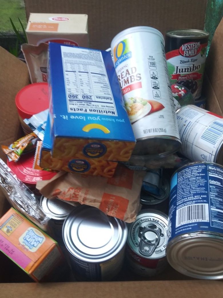 Small Box Of Free Food! Located In West Seattle Alaskan Junction Area