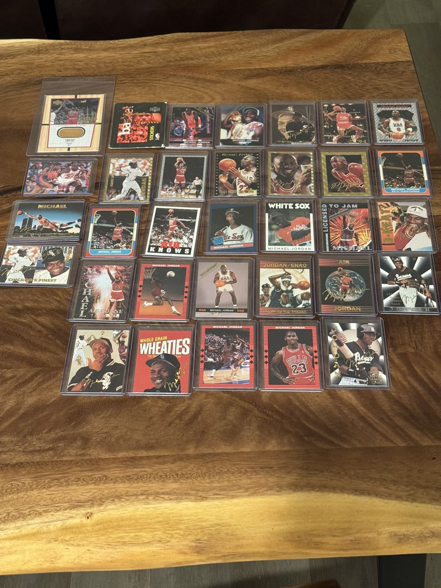 Michael Jordan 1990’s Promo Card Collection - Rookies Are Reprints