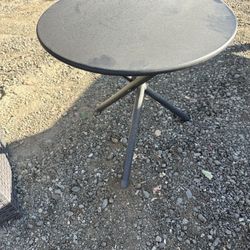 Small Metal Side Table