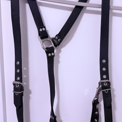 Black Leather Harness Simple Sexy Perfect