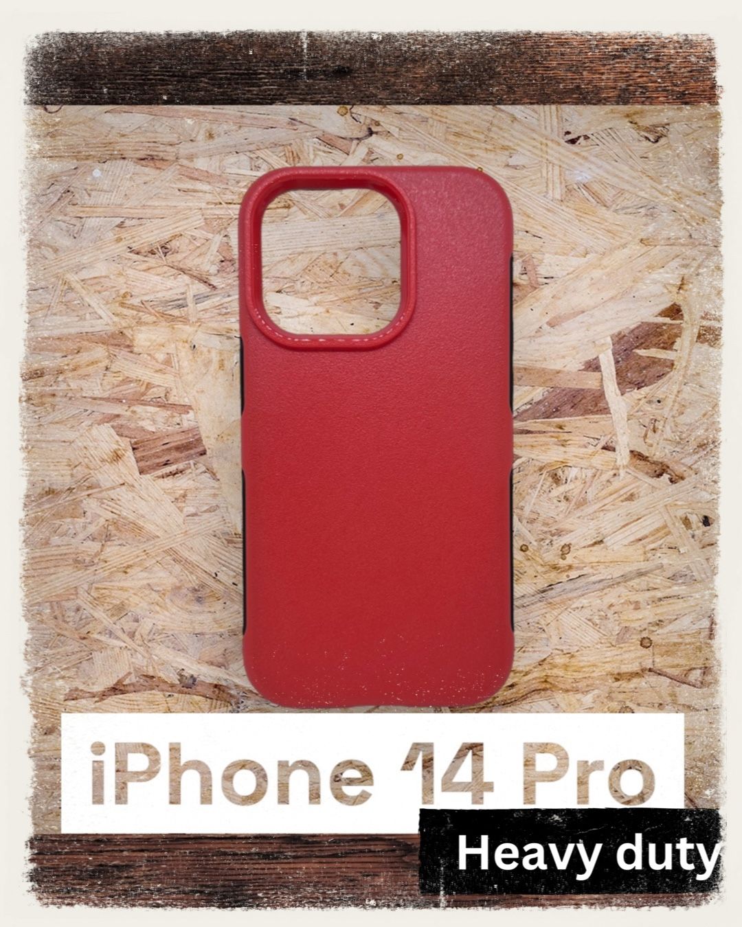 iPhone 14 Pro Red Heavy Duty Case