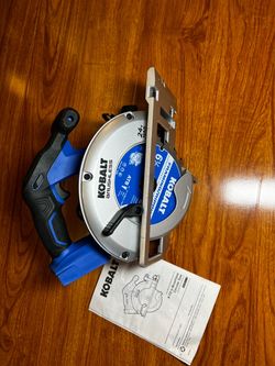 Kobalt 24V Max Brushless 6-1/2 in Circular Saw battery+charger included