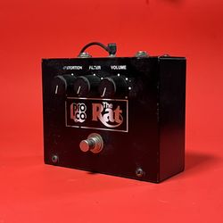 Vintage Pro Co “The RAT” Distortion Pedal – Flat Box USA – LM308N – 1990