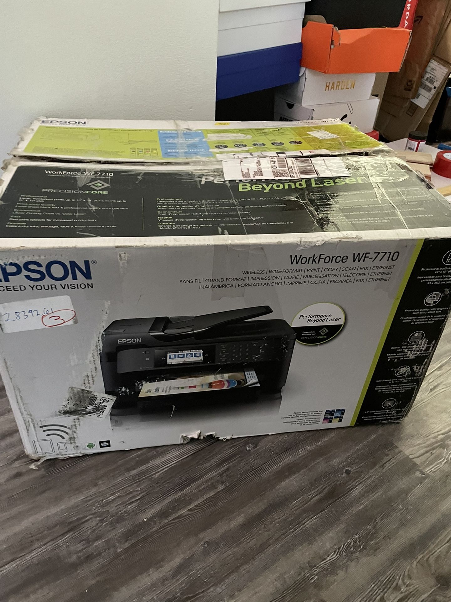 Epson WF-7710 Printer Sublimation Printer Bundle