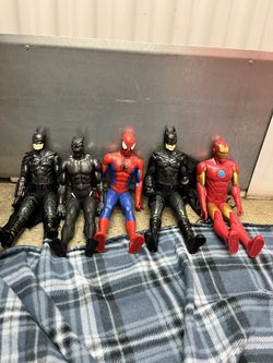  Toys Batman Spider-Man Iron Man