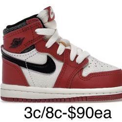 Jordan 1 sz 3c & 8c
