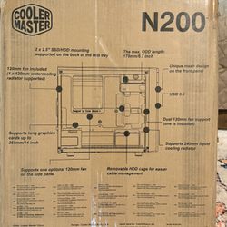 Cooler Master N200 Mini Tower Computer Case