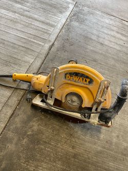 Concrete cut off saw