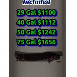 Water Heater -40 Gallon /50 Gallons 