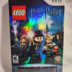 Lego Harry Potter Wii Years 1-4 Nintendo Collector's Edition 