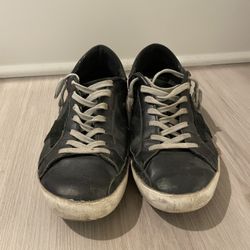 Golden Goose, Superstar Black Leather Eu 40 (US 9)