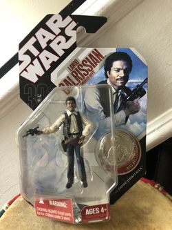 Star Wars Lando Calrissian Action Figures (3) scroll to see